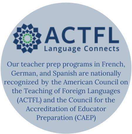 ACTLF Logo MLL nationally recognized teacher prep programs in French, German, and Spanish